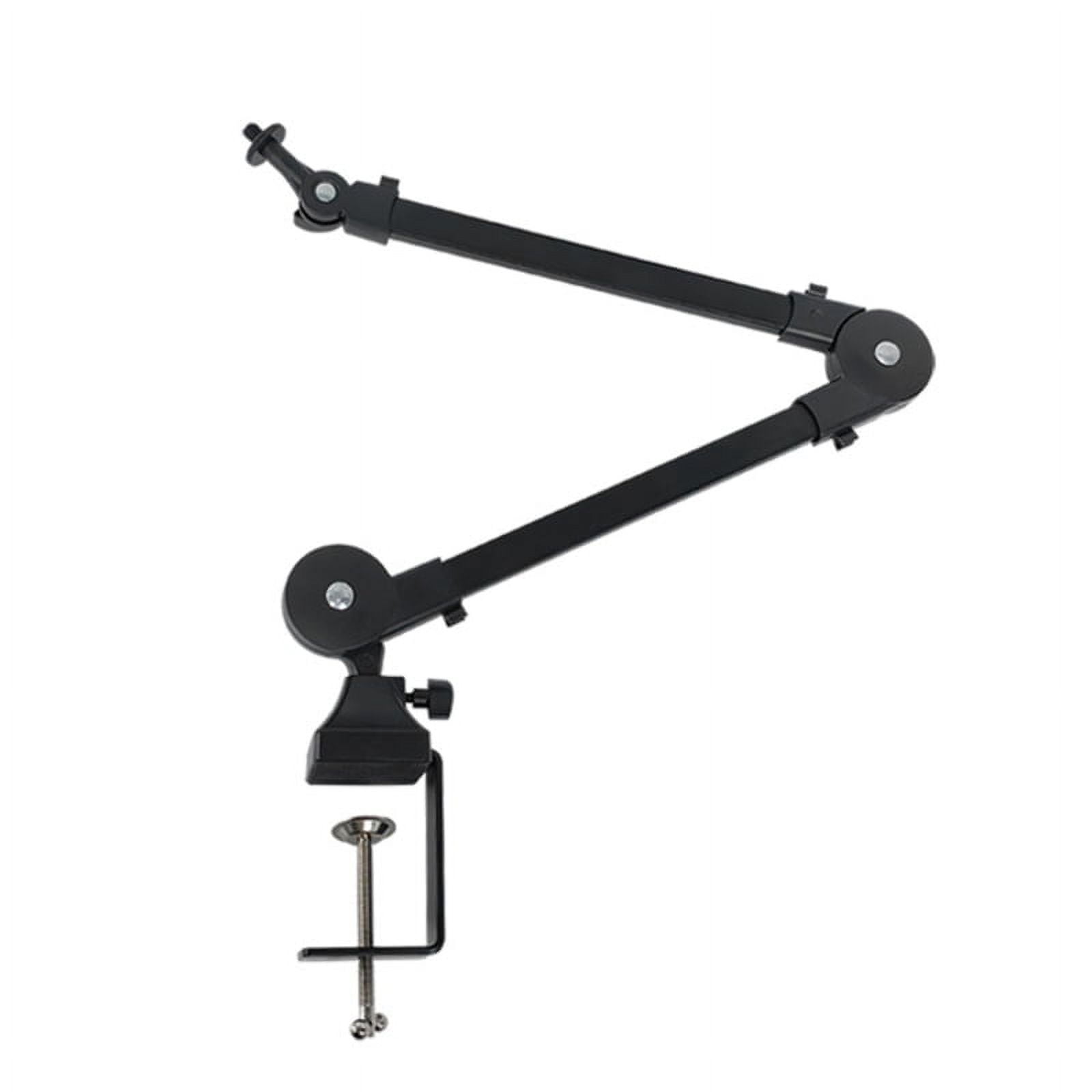 Zecic Heavy Duty Microphone Arm Stand Adjustable and Foldable for Studio and Live