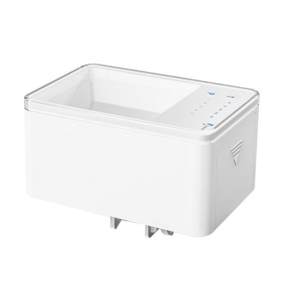 Zecic Intelligent Fish Food Dispenser with Automatic Timer Works with Flakes Pellets and More for Various Pet Fish Food Feeder