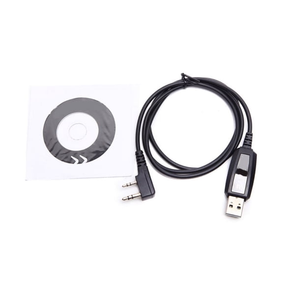 Zecic Interphone Intercom USB Programming Cable Cord Universal for UV-5R UV-82 Pro DR1801 Walkie-Talkie Two Way Radio Accessor