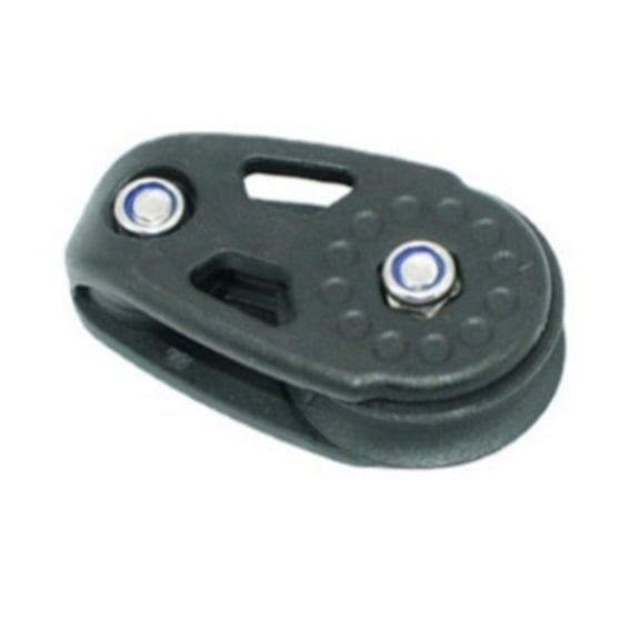 Zecic Kayak Plastic Pulley Block Sheave Pulley Roller Smooth Steering Wheel Nylon Rope Marine Hardware For Kayak Canoes Boats