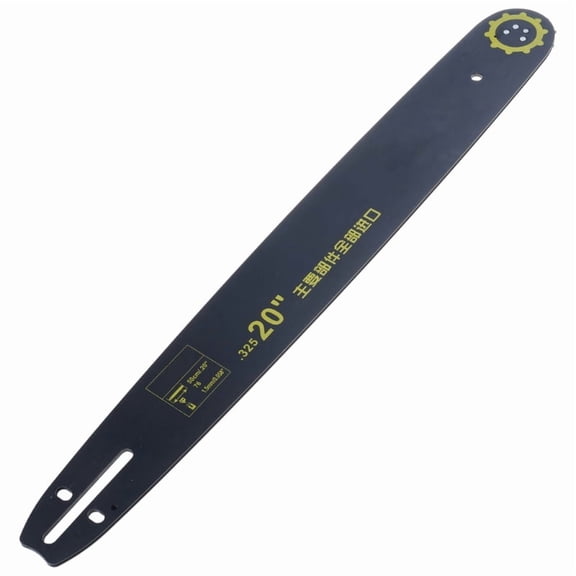 Zecic Long Last 20Inch Chainsaw Guide Bar Perfect For Tree Pruning Lumber Processing