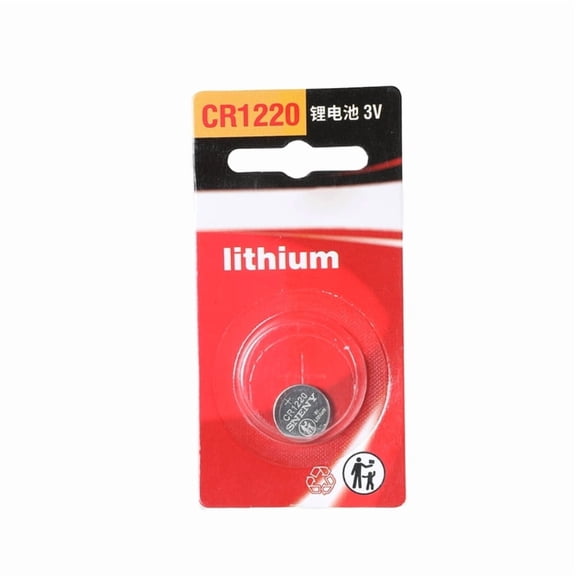 Zecic Long Last CR1220 Coin Cell Battery CR1220 3V Lithium Battery Button Cell for Watches, Calculators Electronics Battery