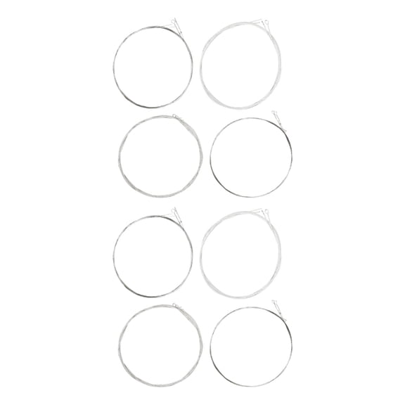Zecic Mandolin Music Wire 8 String Set Mandolin Accessories Replacement Strings