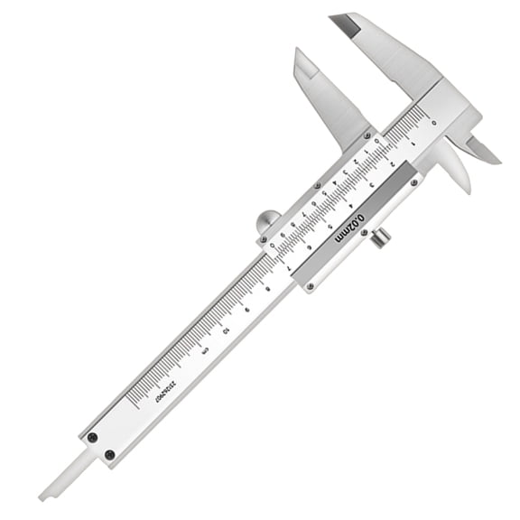 Zecic Micrometer Stainless Small Size Caliper for Jewelry Coin Gemstones