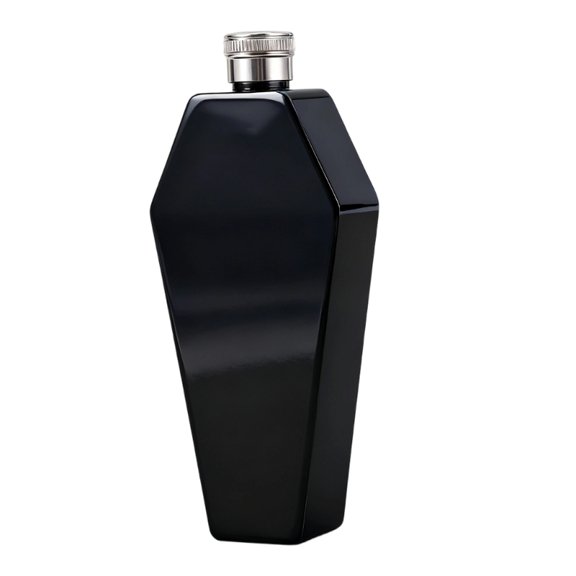 Zecic Modern Hexagonal Shape Nonrust Steel Liquor Flasks Delicate for Hiking Backpacks