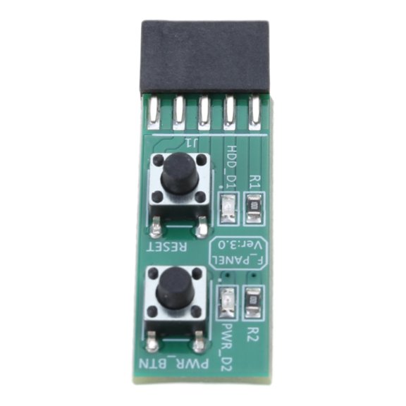 Zecic Motherboards 2x5 Pin ResetPower Switches Test Board for Computer Connection