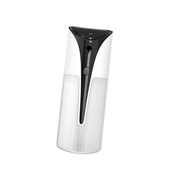 Zecic Motion Sensoring Soap Dispenser USB C Rechargeable Touchless Liquid Pump Adjustable Waterproof for Bathroom and Kitchen