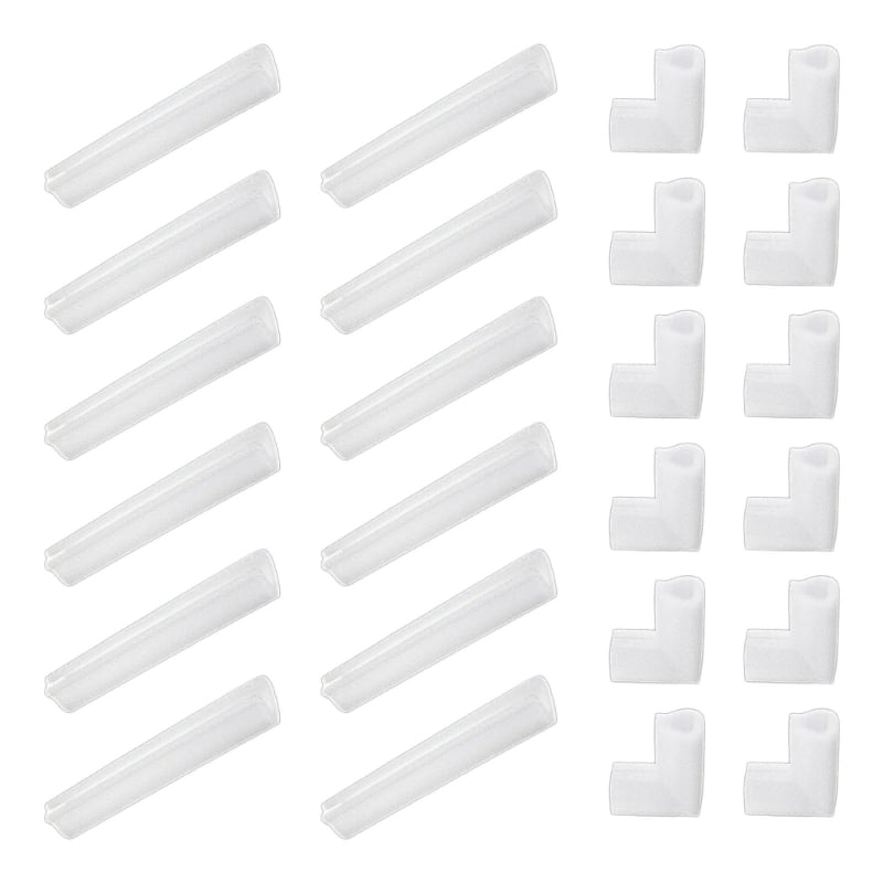 Zecic Pack Of 24 Foam Corner Protectors For Picture Furniture edges protections