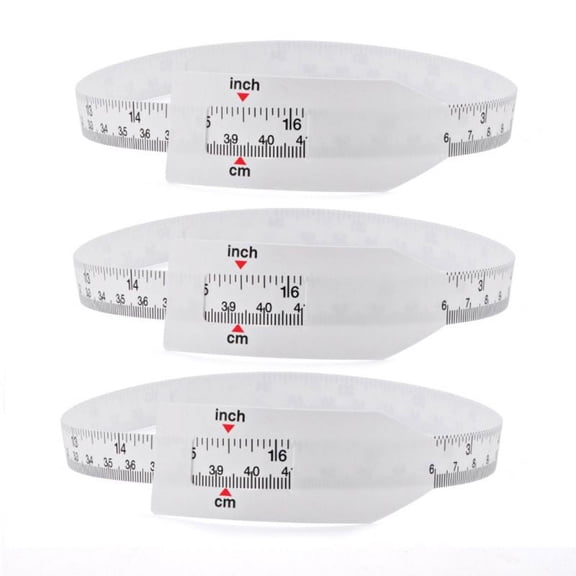 Zecic Plastic, Reusable Head Measuring Tape Measure Ruler for Babies Child Accessories