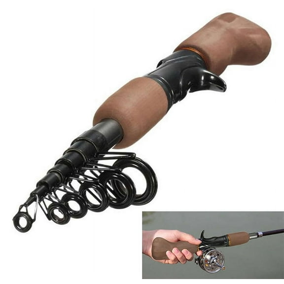 Zecic Portable Carbon Fiber Telescope Fishing Rod Travel Sea Rock Spinning Pole