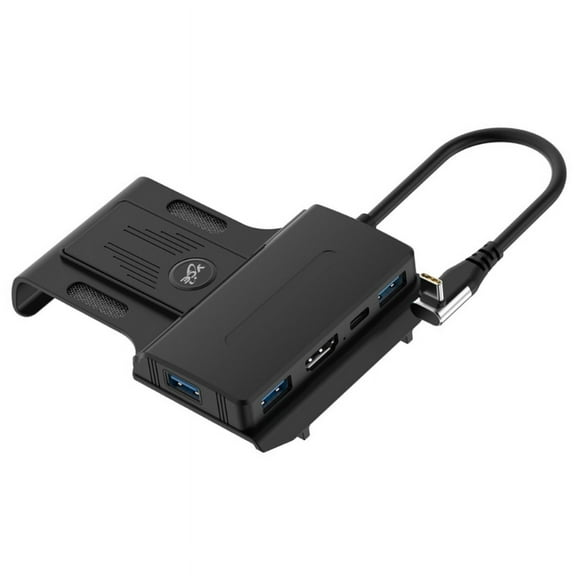 Zecic Portable Dock 5 in 1 Hub with 4K@60Hz HDMIcompatible 100W PD Ports For SteamDeck