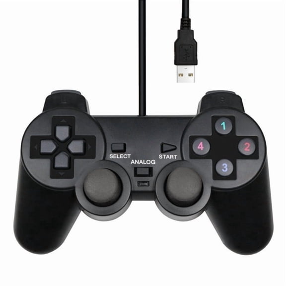 Zecic Precisions Control Arcades Controller USB Gamepad for PC Gaming Comfortable Grip