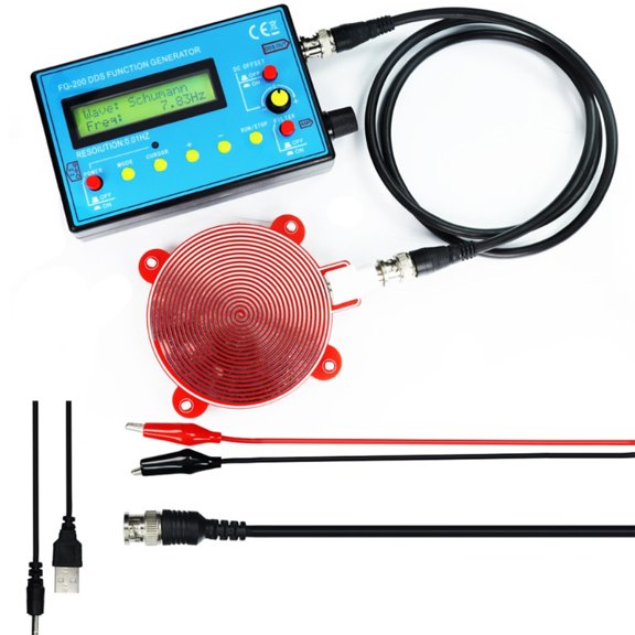 Zecic Professional DDS Frequency Generator 15 Output Waveforms 500Hz Precisions Signal Source Equipment
