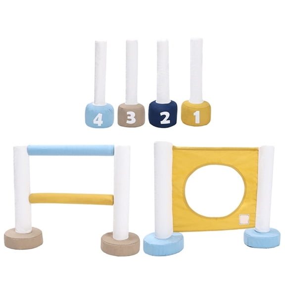 Zecic Quick Setups Pet Agility Training Equipment Dog Obstacles Course Set for Speed Coordination and Interactive Activity