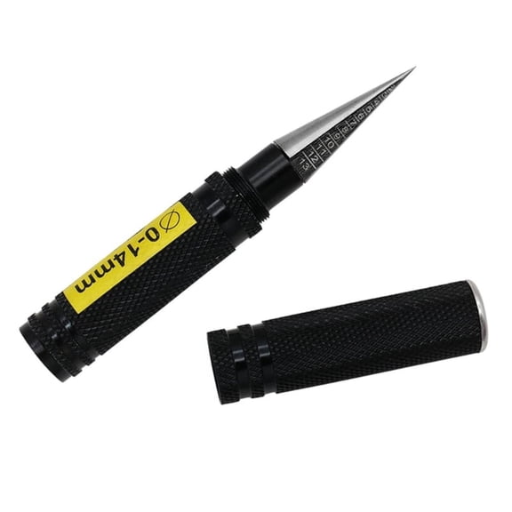 Zecic RC Car Shell Body Hole Opener 0-14mm Expanding Puncher Shell Reamer Drill Metal Steel Round Model DIY Tool for Car Body