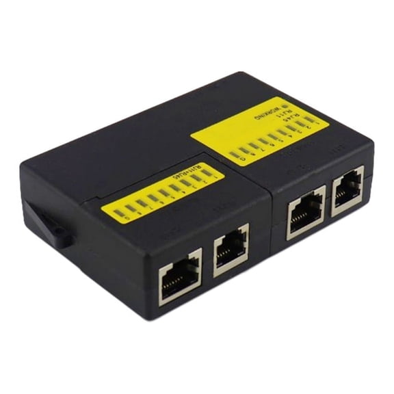 Zecic RJ45 Network Cable Tester Lan RJ45 CAT5 LAN Cable Tester Networking Tool Network