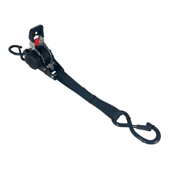 Zecic Retractable Ratcheting Strap High Strength Heavy Duty Retracting Ratcheting Strap