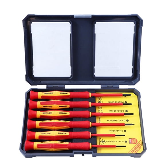 Zecic Screwdriver Set 6 in 1 Precision Magnetic Screwdriver Accessory Kit Mobile Phone