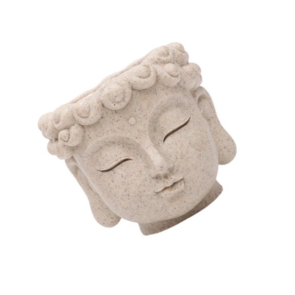 Zecic Serenes Buddhas Statue Planter For Meditations Spaces And Garden Decoration