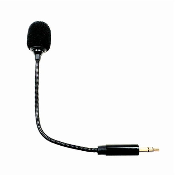 Zecic Small Plugs And Play Boom Microphone For Interactives Gaming And Live Broadcasting Microphone Easy to Use