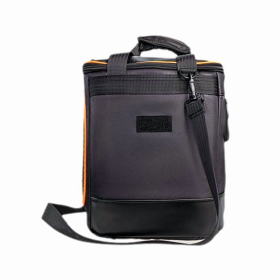 Zecic Speaker Guard Case With Easy Cleaning Exterior Convenient Pockets For Speaker Organization Bag Carrying Case Pouch