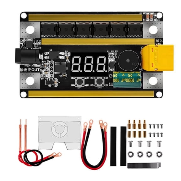 Zecic Spots Welder 24V 18650 Lithium Battery Energy Storage Spots Welding Machine
