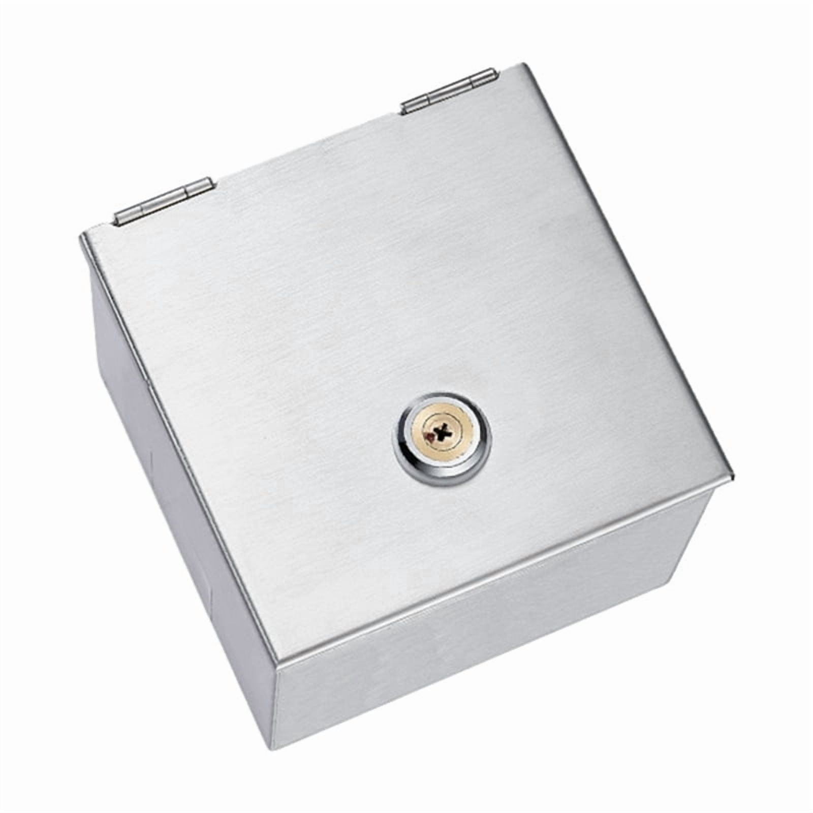 Zecic Stainless Steel Weatherproof Electrical Socket Protective Box for Outdoor Use
