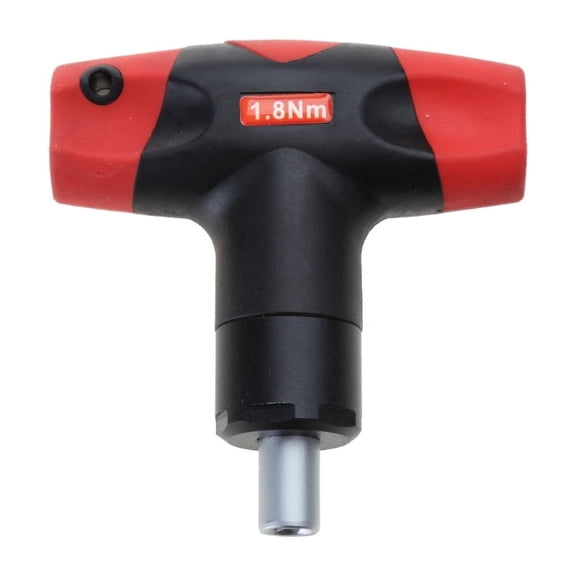 Zecic T-Handle Preset Torque Wrench 1.8Nm/2.5Nm for Standard 1/4" Hex Bits