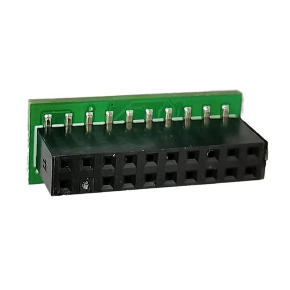 Zecic TPM 2.0 Encryption Security Module LPC 20Pin TPM2.0 Remote Card Security Module for Win 11 for GC-TPM20 Motherboard