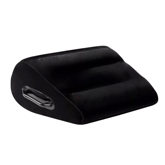 Zecic Therapeutic Inflatable Leg Elevators Pillow with Soft Flockeds Surfaces Cushions