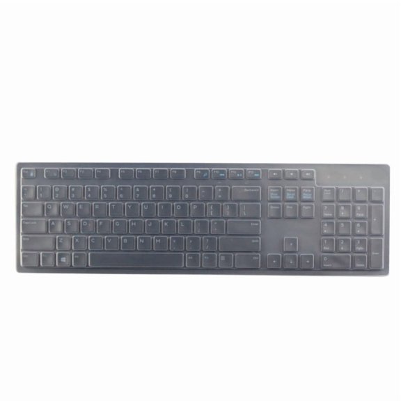 Zecic Thin Keyboards Cover for KB216 KM636 3277 Soft Silicone Protective Skin