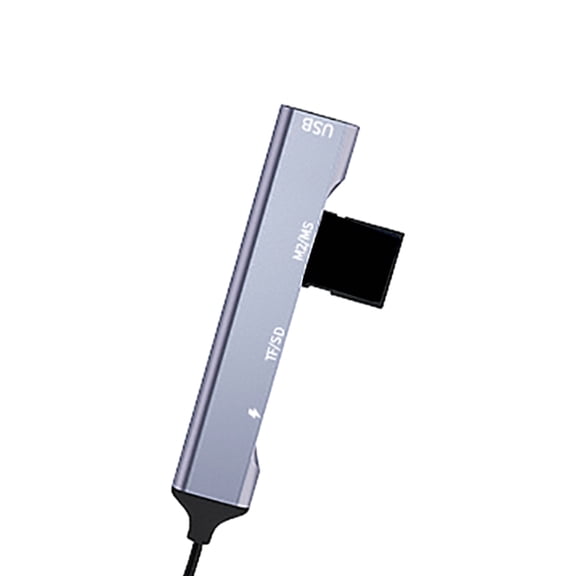 Zecic Type C High Speed MSM2/USB 6 in 1 Card Reader for Mobile Computer