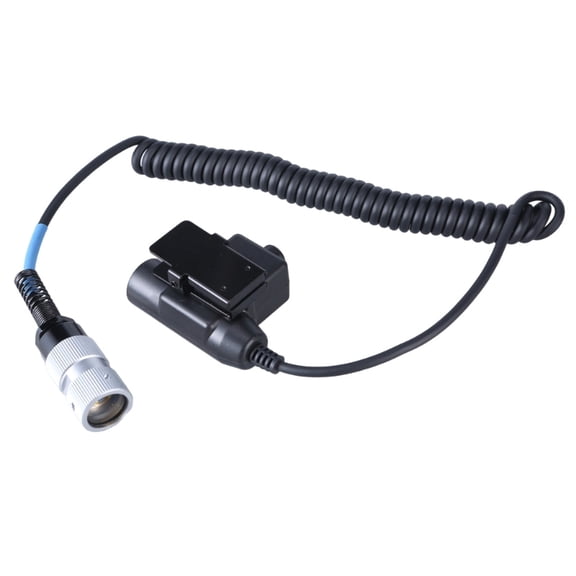 Zecic U94 PTT Adapter Push to Talking Button Walkies Talkie Headsets Connect Cable for AN/PRC148 & AN/PRC152 6 Pin