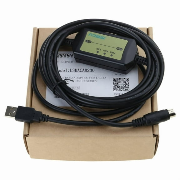Zecic USB-ACAB230 for DELTA DVP PLC Programming Cable USB-DVP Programming Cable