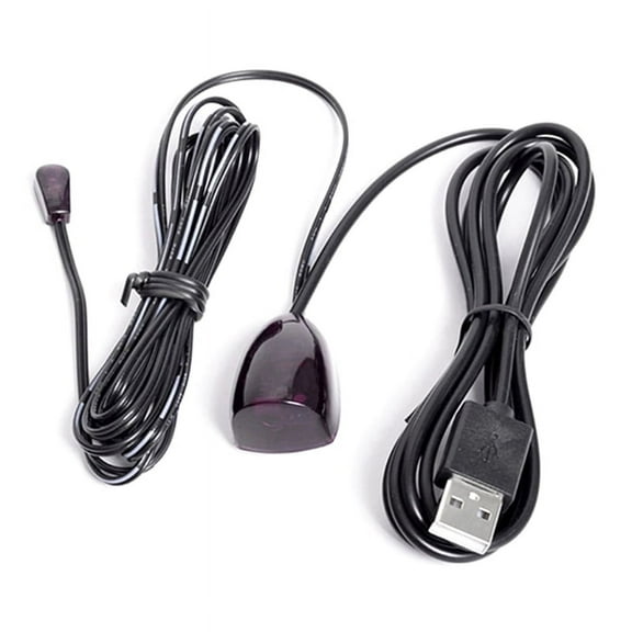 Zecic USB Adapter Infrared IR Remote Extender Repeater IR Receiver Transmitter for Most Remote Control Set Top Box Cable