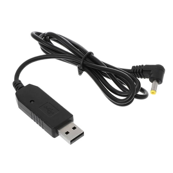 Zecic USB Charger Cable with Indicator Light for High Capacity BaoFeng UV-5R Extend Ba