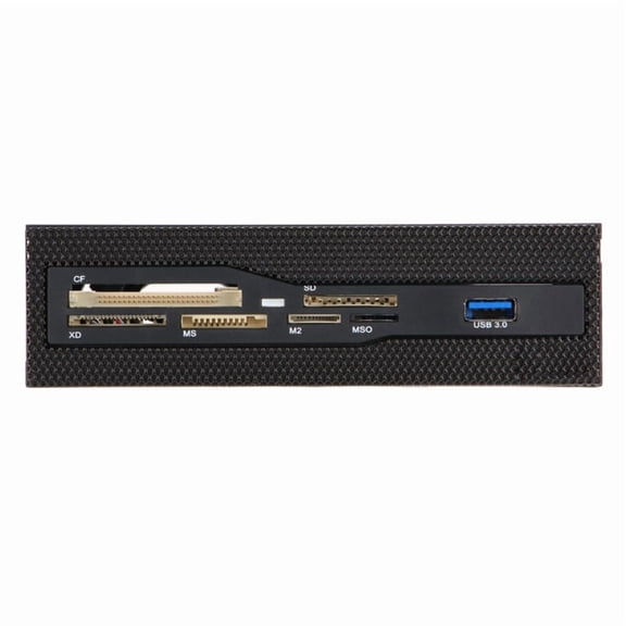 Zecic USB3.0 Internal Card Reader Front Panel Designing for PC Cases Supports Small Memory Cards Fast Speed Transfer