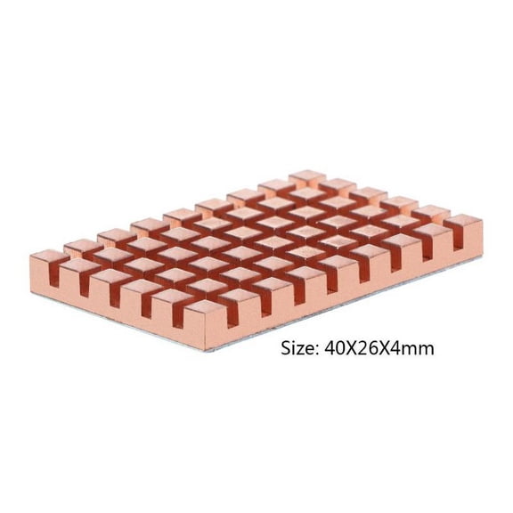 Zecic Ultra Thin Copper mSATA NGFF SSD Solid State Hard Drive Heat Sink Desktop HDD Dedicated mSATA NGFF 5030 Radiator