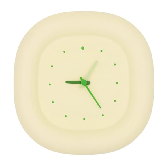 Zecic Unique Creamy Bubble Desk Clock Modern Quiet Mechanism ABS Wall Clock Decoration