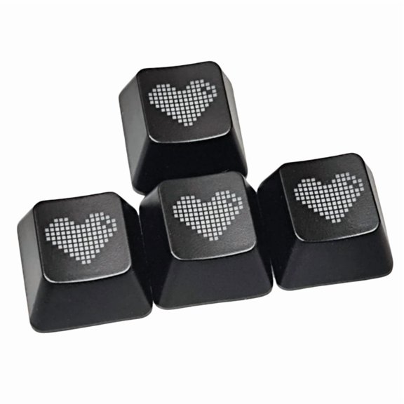 Zecic Unique Love Designing Directions Light Up Keycaps For Gaming Mechanical Keyboard