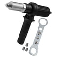 thumbnail image 1 of Zecic Upgraded Riveting Tool Kit Riveting Drill Adapter Riveter Insert Nut Tools Riveting Machine Electric Riveting Machine, 1 of 10