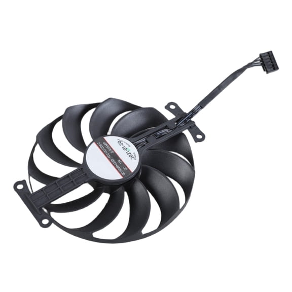 Zecic Video Card Fan For GTX1650 1630 GDDR6 4GB FDC10U12D9-C Graphics Card Install