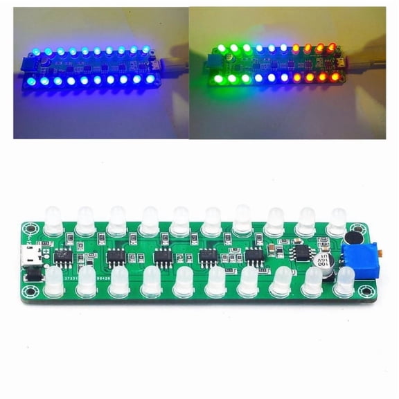 Zecic Voice Sound Control VU Meter Amplifier Board Audio Spectrum Indicator Musicians & Sound Audio Professionals