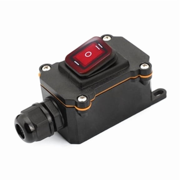 Zecic Waterproof Inline Switches 12V High Current Waterproof Switches Outdoor Lighting
