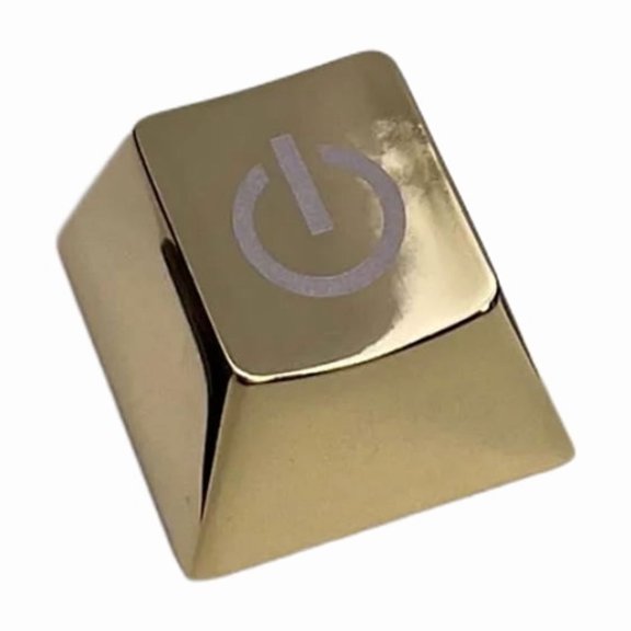 Zecic Zinc Alloy Keycap Metal Keycap For Aesthetic Mechanical Keyboards 1PC