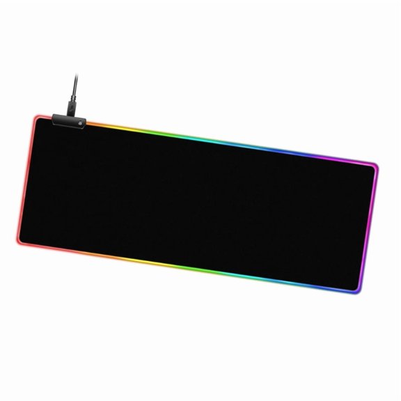 Zecic aptopsLED Gaming Mouse Pad LED Mouse Mat 11 Color Light Large Mousepad Nonslip
