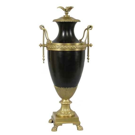 Zeckos 26 inch Tall Brass Urn Design Finial