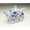 thumbnail image 1 of Zeckos AA Importing 59786 Blue And White Teapot, 1 of 3