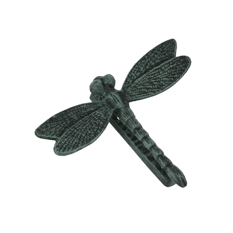 Vintage Antique reproduction Dragonfly Doorknocker - Solid Brass w/ Verdigris Finish Vintage Antique reproduction Dragonfly Doorknocker - Solid Brass w/ Verdigris Finish