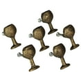 thumbnail image 1 of Zeckos Cast Iron Wine Glass Cabinet Knob Drawer Pulls Set of 6, 1 of 8